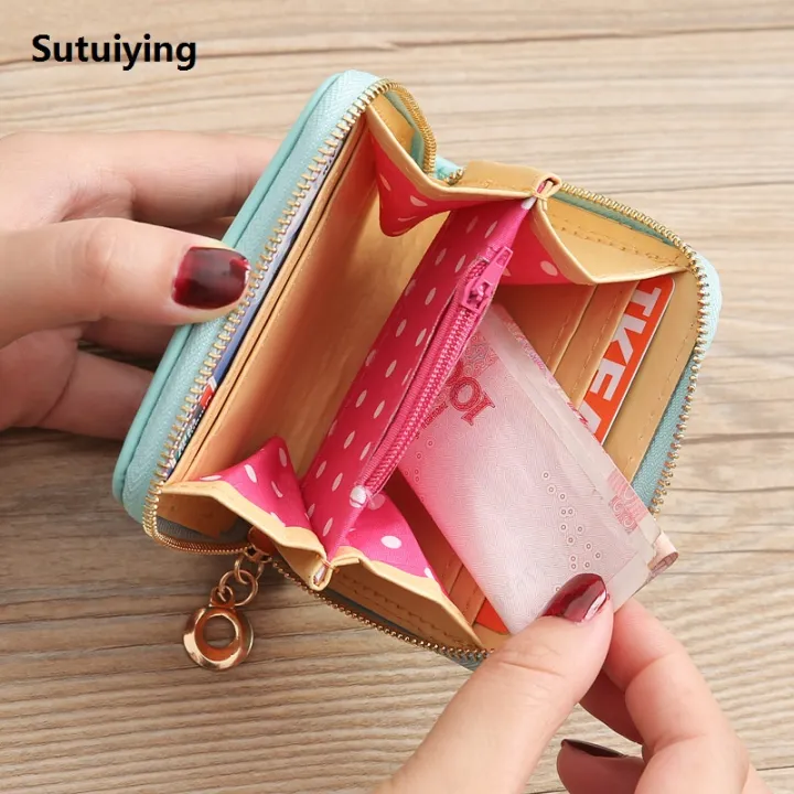 Sutuiying%201PC%20Wallet%20Female%20Short%20for%20Coins%20New%20Cute%20Candy%20Bow%20Women%20Small%20Original%20Leather%20Wallets%20Zipper%20Purses%20Girls%20Lady%20Purse%20Card%20Holders%20-%20Image%204