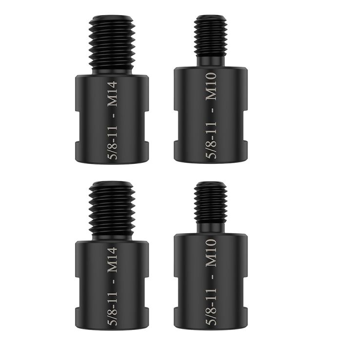 Angle Grinder Adapter For Router Bit (GGBR) 4Pc Angle Grinder Converter Adapters,5/8in-11 Female to M14/M10 ...