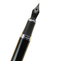 NAMUNY 1 Pcs X750 Deluxe Black Fountain Pen Medium Nib & 5Pcs Fountain Pen Ink Converter Ink Reservoir. 