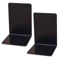 Certiou Desktop Bookend Stylish Metal Bookends Set Anti-slip Design Sturdy Construction Perfect for Desktop Bookshelf Organization 2pcs Office. 