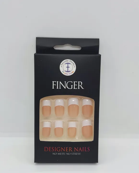 24%20Pieces%20Press%20On%20Nails%20With%20Nail%20Tape%20Glue%20-%20Image%203