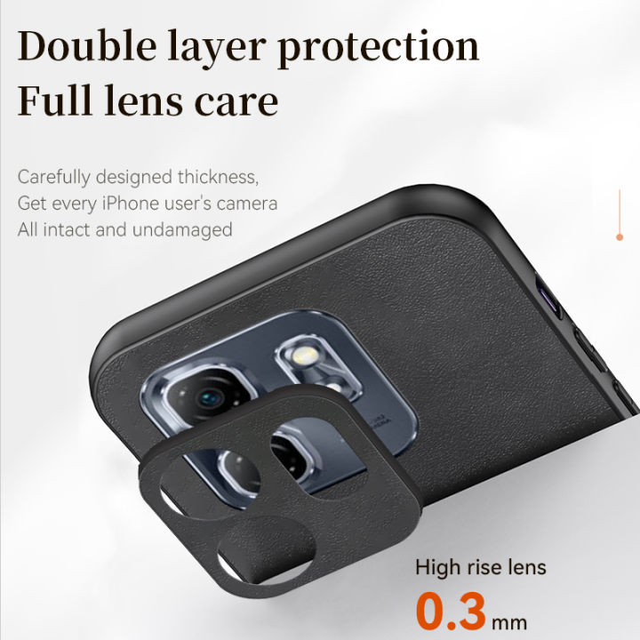 Lenuo%20For%20Infinix%20Hot%2050i%20Sheepskin%20Leather%20Shockproof%20Case%20Luxury%20Matte%20Back%20Cover%20-%20Image%203