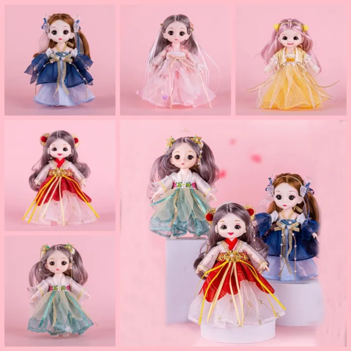 Chinese%20Ancient%20Style%20Doll%20Multiple%20Colors%20Ancient%20Dress%20Bjd%20Doll%20Hanfu%20Princess%20Little%20Princess%2017cm%20Ancient%20Girl%20Doll%20Plastic%20Chinese%20Costume%2017cm%20Hanfu%20Princess%20Dolls%20Girl%20Toys%20-%20Image%203