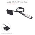 DC 12V Large 4 Pin (MOLEX) RGB Controller For PC Computer Case 5050 4pin RGB LED Strip Light. 