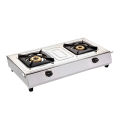 Stainless Steel 2 Burner Gas Stove. 