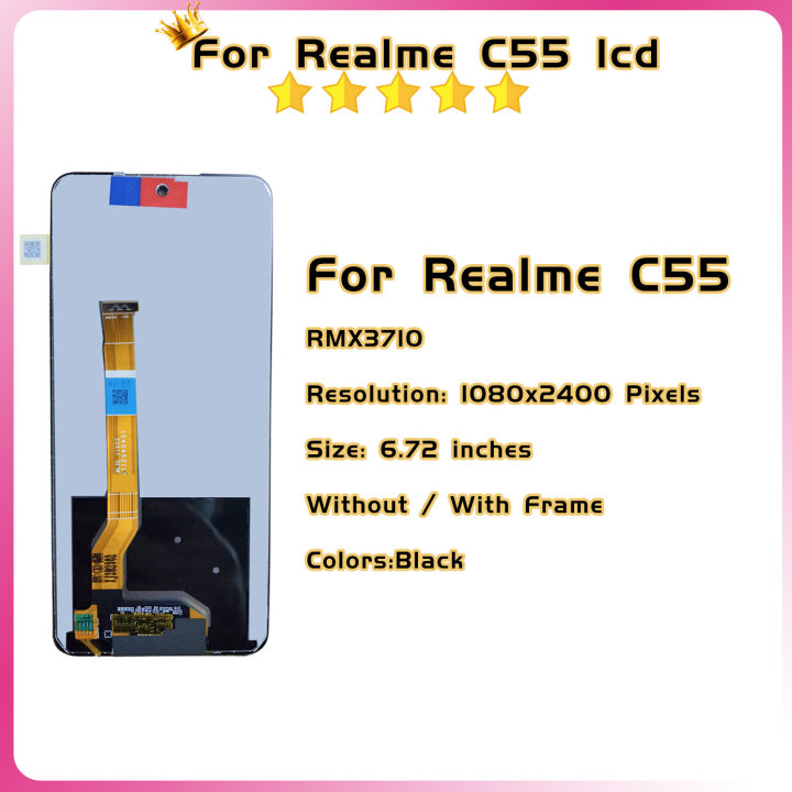 Discounts%206.72''%20For%20OPPO%20Realme%20C55%20RMX3710%20LCD%20Replacement%20Repair%20Parts%20Display%20Touch%20Screen%20Digitizer%20Assembly%20for%20RealmeC55%20LCD%20-%20Image%206