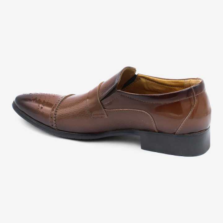 048-6%20Limited%20Edition%20Black%20Horse%20Brown%20Color%20Shining%20Leather%20Texture%20Designer%20Party%20Shoes%20For%20Men%20-%20Image%204