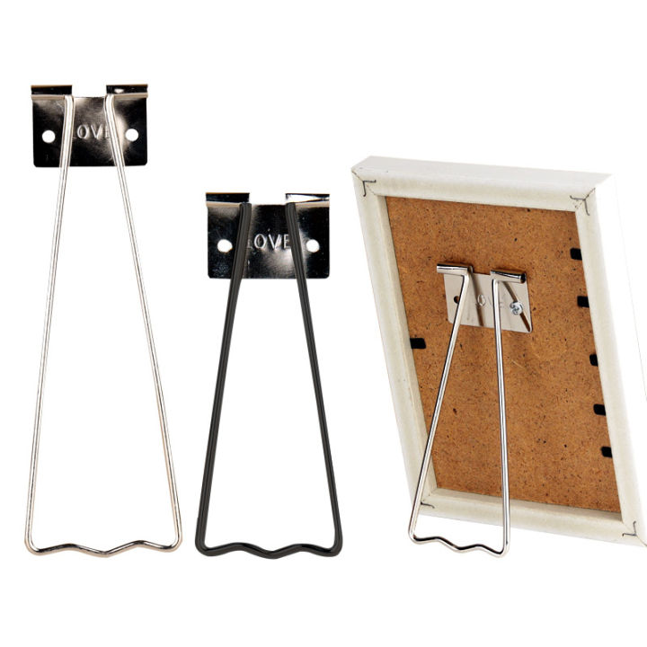 Photo Frame Easel Back Stand Exquisite Decorative Hardware Art Crafts Display Rack Display Easel Back Board Holder