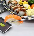 Stainless Steel Chopsticks Reusable Lightweight Metal Dishwasher Safe - 5 Pairs (Silver). 