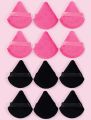 MAANGE 12 Pcs Reusable Velvet Powder Puff. 