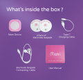 Matri Pro Period Pain Relief Device - Advanced TENS Technology for Instant Menstrual Pain Relief, Wearable & Drug-Free Cramp Relief, Rechargeable & Non-Invasive, Portable Solution for Women’s Comfort, 12 Month Warranty. 