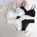 Lace Sexy Non Padded Bra Panty Set. 