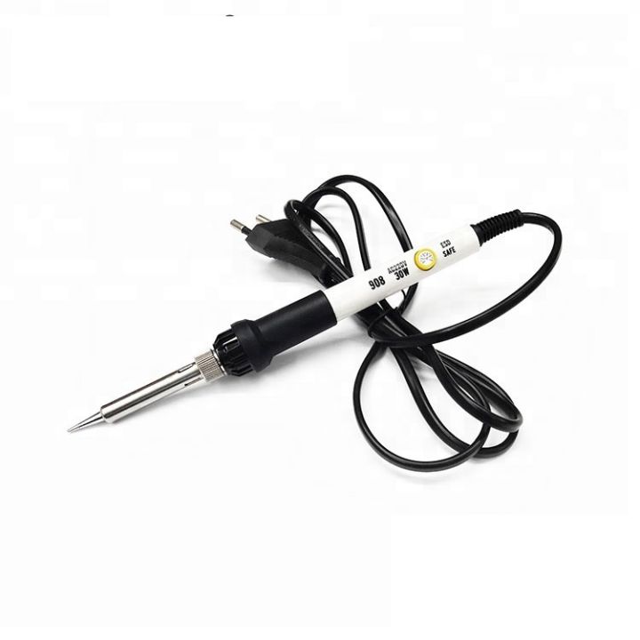 SUNSHINE%20SL-908%20SOLDERING%20IRON%2060W%20%7C%20Black/White%2060W%20Heat%20Adjustable%20Soldering%20Iron%20%7C%20Heat%20Adjustable%20Soldering%20Iron%20-%20Image%205