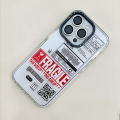 Transparent Printed Cover for iPhone 13 Pro Max Protective Premium Cover. 