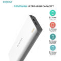Romoss Polymos 20 PB20 20000 mAh Power Bank (White). 