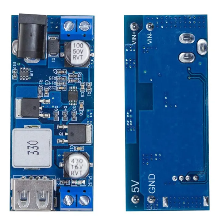 FORIDE%204x%20DC6V%209V%2012V%2024V%20to%20DC%205V%205A%20Buck%20Converter%20Module,9-36V%20to%20USB%205V%20Transformer%20Dual%20Output%20Voltage%20Regulator%20-%20Image%205