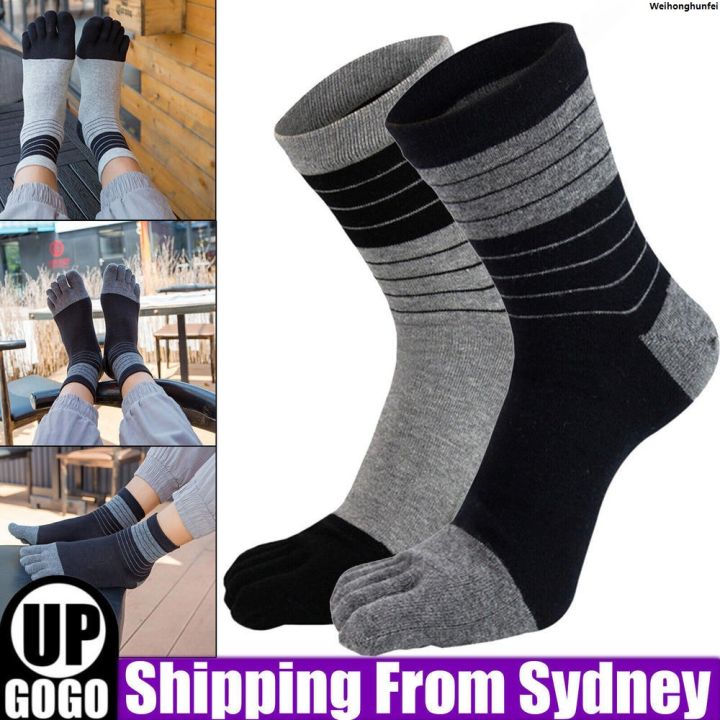 Weihonghunfei2025%20New%20Socks%20wholesale%20toe%20men's%20thread%20socks%20five%20toe%20socks%20cotton%20socks%20casual%20business%20four%20seasons%20socks%202025%20New%20-%20Image%202