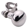 NAMUNY Universal Stainless Steel Steering Wheel Spinner Heavy Duty Car Truck Marine Boat Handle Power Knob. 