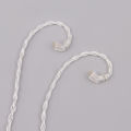 XINHS 8 Core Silver Plated Earphone Upgrade Cable MMCX 0.78mm 2Pin QDC TFZ HIFI Cable. 