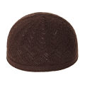 Winter Knitted Beanie Hat Turkish Muslim Men Women Prayer Hats Unisex Beanies Cap Warm Islamic Ramadan Men's Wrap Head Caps. 