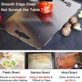 OrganizeMee Stainless Steel Chopping Board (304 Food Grade Steel, Size: 38x26cm & Thickness: 1.5mm). 