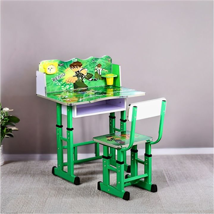Metal%20And%20Wood%20Study%20Table%20And%20Chair%20Set%20For%20Kids%20/%20table-chair%20-%20Study%20Table%20For%20Kids%20%7C%20Kid's%20Reading%20Table%20%7C%20-%20Image%202