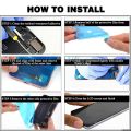 LufanshopFifty percent discount Waterproof Adhesive Sticker For iPhone 13 PRO MAX MINI Front Housing Frame Tape Strips Screen Pre-Cut Seal Adhesive Replacement. 