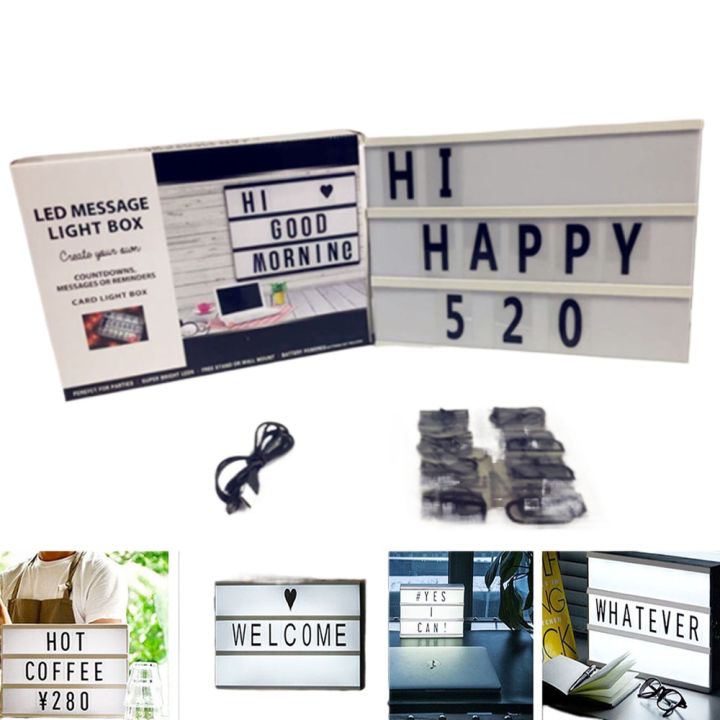 Cinematic%20LED%20Lightbox%20Replacement%20Letters%20&numbers%20Signs%20Black%20For%20A4%20Magiglow%20Light%20Up%20Letter%20Box%20Sign%20Message%20Board%20-%20Image%202