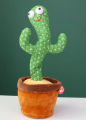 Dancing cactus toy | Talking cactus Stuffed Plush Toy | Electronic toy with song plush cactus potted toy | Early Education Toy For kids. 