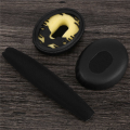ARELENE A pair of black ear cushions with pad for QC3 Quiet Comfort 3 headphones. 