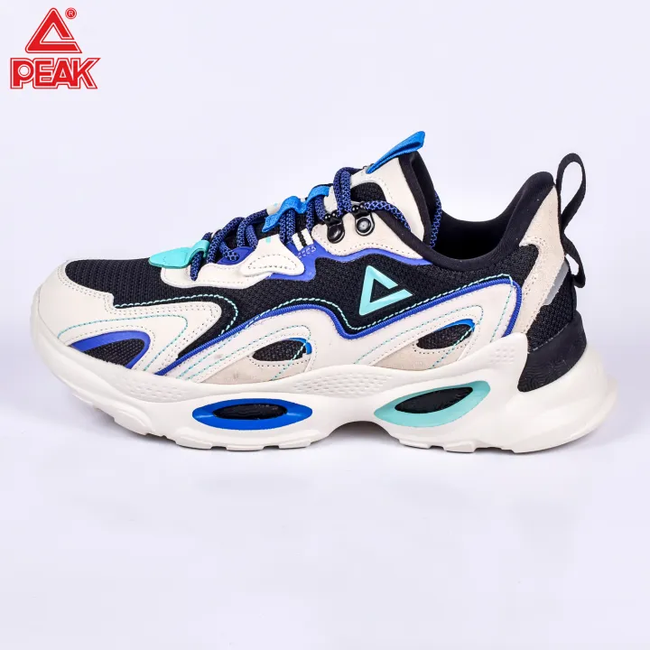 PEAK%20Retro%20Casual%20Shoes%20Rice%20White/Black%20For%20Men%20E13507E%20-%20Image%203