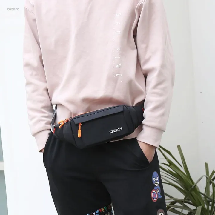 NEW%20totoro%20Waterproof%20Waist%20Bag%20Men's%20Sports%20Bag%20Multi-Functional%20New%20Riding%20Shoulder%202025%20Bag%20Women's%20Running%20Mobile%20Phone%20Bag%20Construction%20Site%20Waist%20Bag%20-%20Image%204