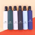 WIND RESISTANT Portable Compact Water One Click Auto Open Close Collapsible 8 Bone Ribs Anti UV Umbrella. 