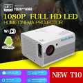 T10 Android Led Full HD (1080P Projector 4500 Lumens) Home Theater. 