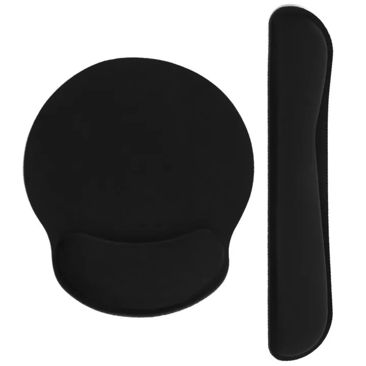 Office@hand Support Image Home Office Hand Support Ergonomic Keyboard Pad Memory Foam Mouse Mat ...