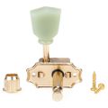 Guitar Tuning Pegs String Tuners 3L Machine Heads String Tuning Key Pegs Tuners Folk/Electric Guitar Gold. 