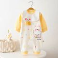 Jumpsuit For Newborn Baby With Bibs. 