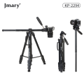 JMARY KP-2294 Professional Camera Tripod | 2-in-1 Monopod & Horizontal Axis Overhead Shooting | Heavy Duty Multi-functional Tripod for DSLR, Mirrorless, Mobile & Video. 