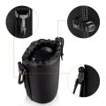 4PCS Camera Case Lens Pouch Set Lens Case Small Medium Large and Extra Large for DSLR Camera Lens Bag Pouch Shockproof. 