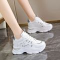 Brand New  Wedge Korean Shoes Fashion Thick-soled Casual Ladies Comfortable Sneakers. 