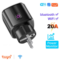 20A Smart Socket Tuya Wifi Smart Plug AC100-240V EU PLUG B. 