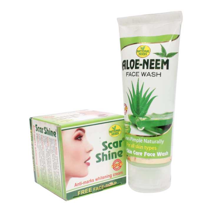 National Herbs Scar Shaine And Nee Face Wash 100ml