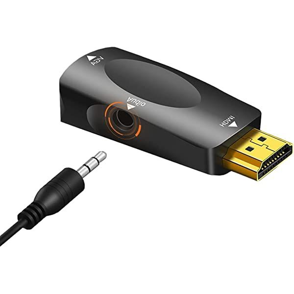 Usb-Stick-Size%20Gold-Plated%201080P%20Hdtvhdmi%20To%20Vga%20Adapter%20Converter%20Cable%20With%203.5Mm%20Audio%20Port%20For%20Pclaptop%20To%20Vga%20Monitor%20And%20Porjector%20-%20Image%202