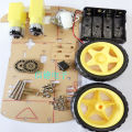 Smart Car Kit 2WD Smart Robot Car Chassis Kits with Speed Encoder and Battery Box for arduino Diy Kit. 