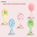 Sutuiying Cute Cartoon Girl Mini Air Cushion Comb Color Changing Little Dinosaur 2025 Pattern Massage Comb Travel Portable Comb Salon Hair Tool. 