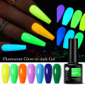 UR SUGAR 7.5ml Fluorescent Neon Gel Nail Polish Luminous Glow-in-dark Soak Off UV Led Nail Art Gel Varnish. 