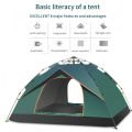 Waterproof Camping Tent for 4-5 People - Double Layer, Instant Setup. 