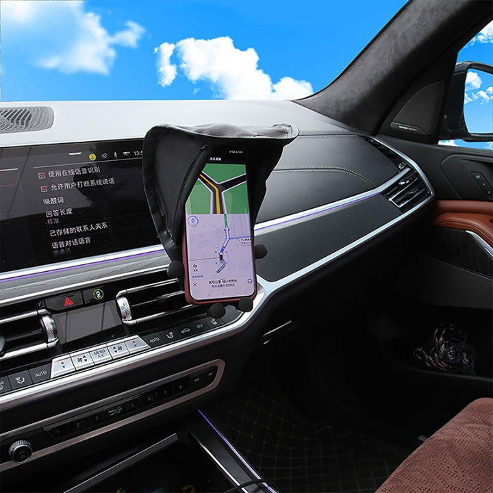 Cell Phone Umbrella Sun Shade For Mobile Phone Holder Sun Shield For Motorcycle Bike LUKE