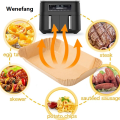 Wenefang Rectangular Air Fryer Disposable Paper Kitchen Air Fryer Liner Paper Mats Non-Stick Oil Baking Paper Pad for Oven Kitchen Tool. 