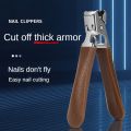 Anti-splash Nail Clippers Single Thick Nails Hard Toenail Manicure Tools Stainless Steel Wide Jaw Fingernail Cutter Household. 